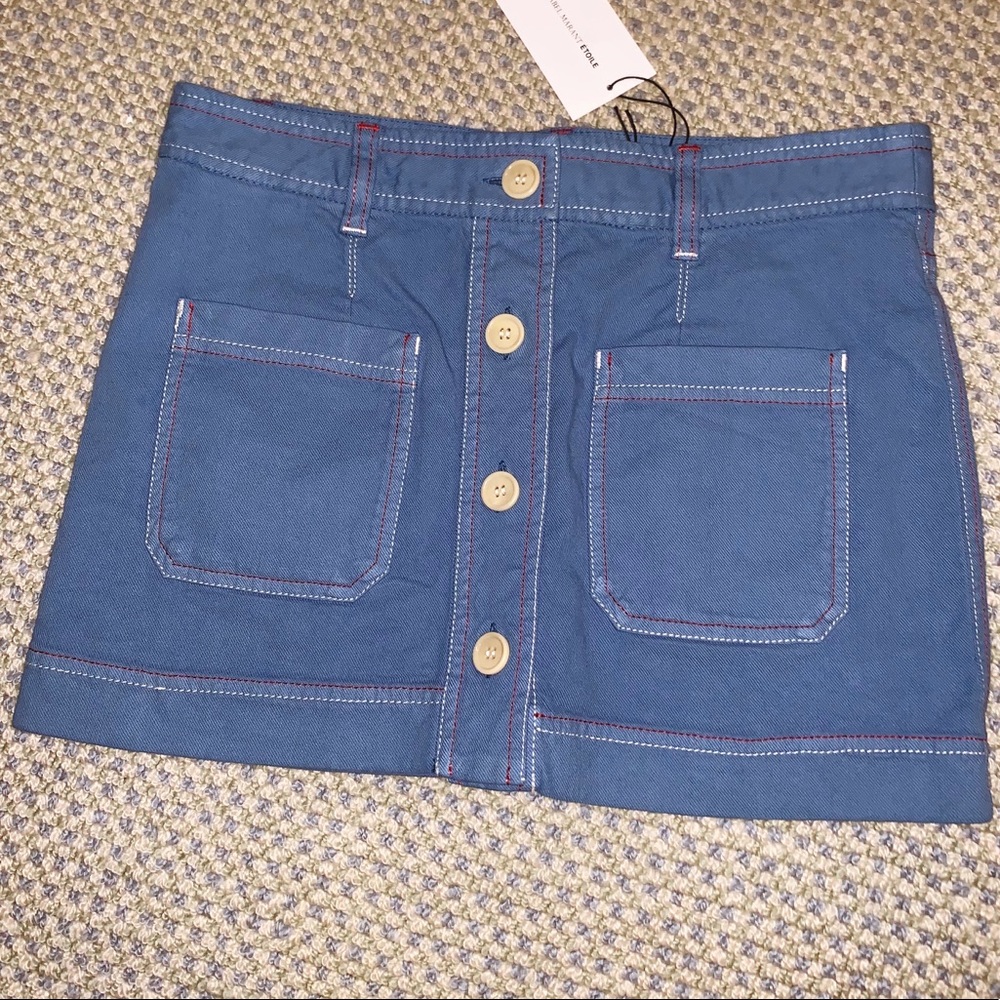 NWT Isabel Marant Étoile Blue Miniskirt